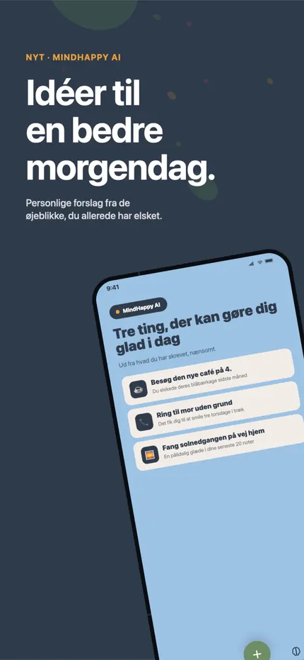 Et Tilbageblik i MindHappy, der samler mønstre fra de seneste noter