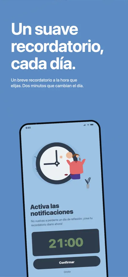 La vista de rachas en MindHappy con la racha actual y la más larga