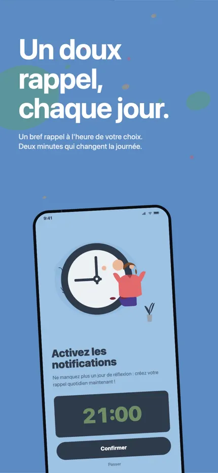 La vue des séries dans MindHappy, série en cours et plus longue série