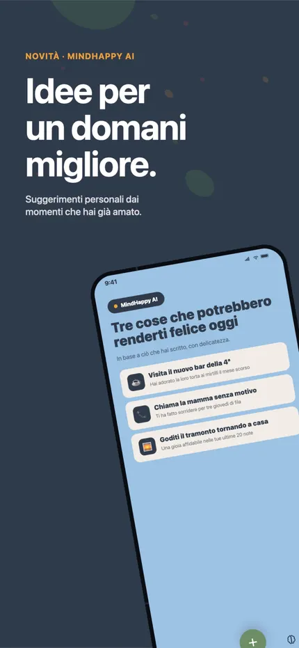 Una Rilettura in MindHappy che riassume gli schemi delle annotazioni recenti