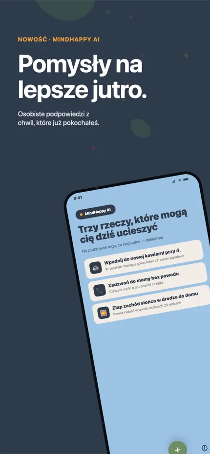 Podsumowanie w MindHappy zbierające wzorce z ostatnich wpisów
