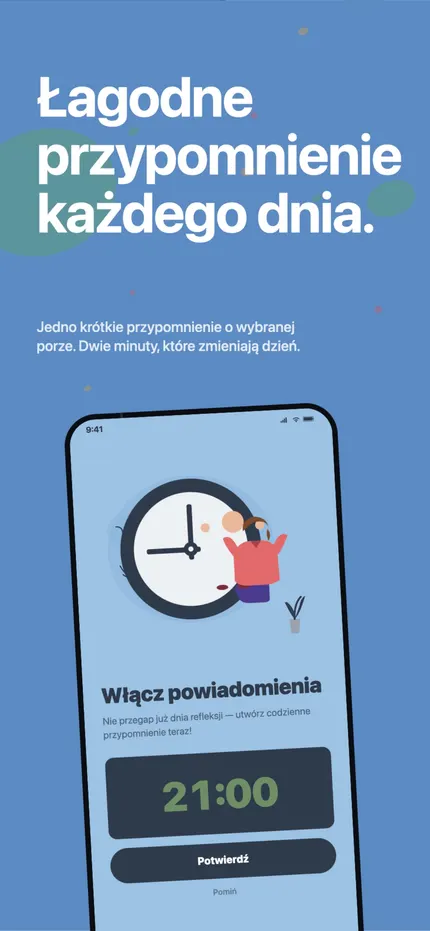 Widok serii w MindHappy z aktualną i najdłuższą serią