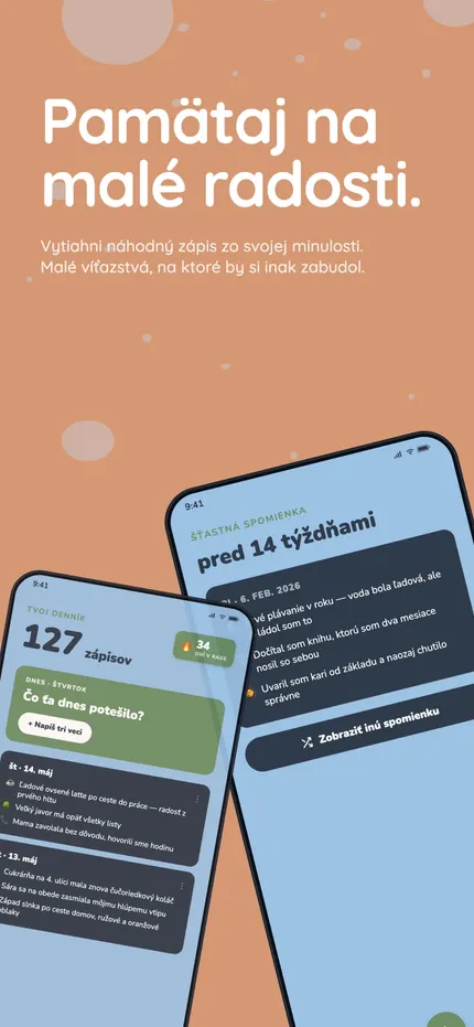 Spomienka „Tento deň“ v MindHappy so záznamom spred roka