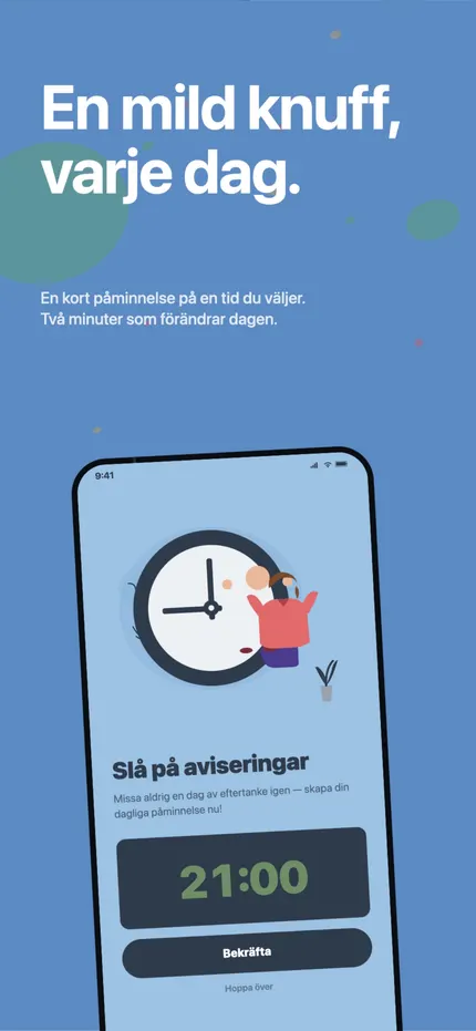 Svitvyn i MindHappy med nuvarande och längsta svit