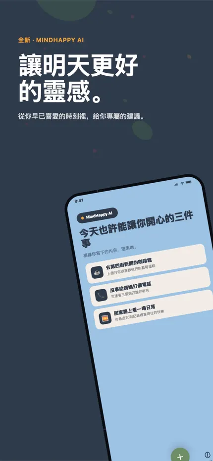 MindHappy 的回顧，歸納近期紀錄中的脈絡